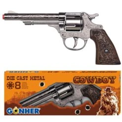 GONHER 8 Shot Metal Cowboy Gun 8410982008000