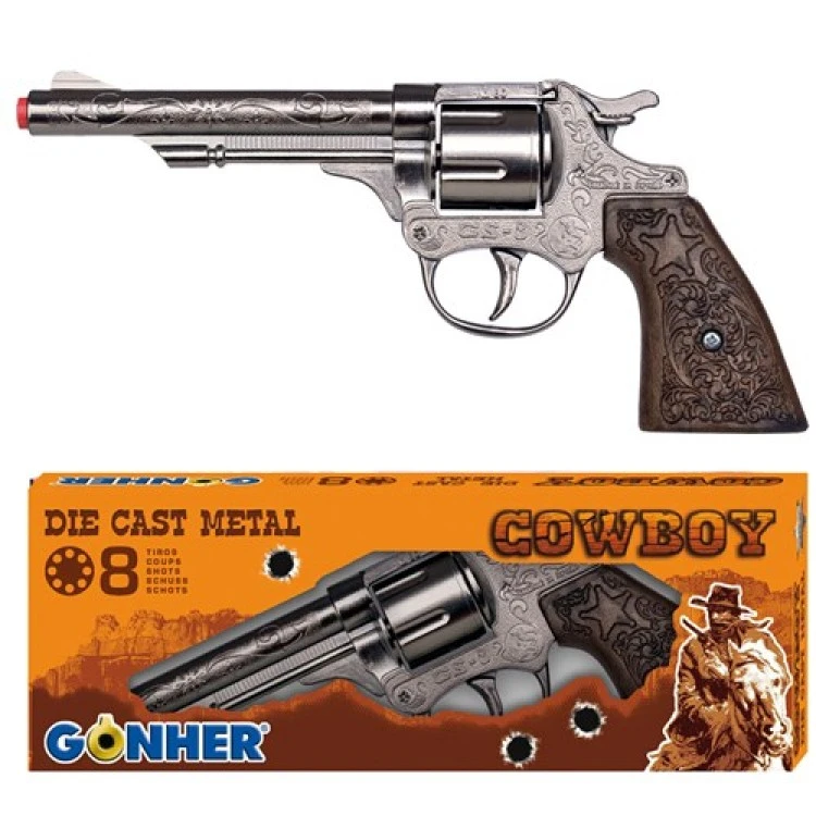 GONHER 8 Shot Metal Cowboy Gun 8410982008000 3 GONHER 8 Shot Metal Cowboy Gun 8410982008000
