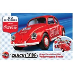 Airfix Quick Build Coca Cola Volkswagen Beetle