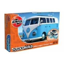 Airfix Quick Build Volkswagen Camper Van Blue J6024