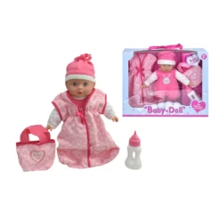 Baby Doll With Sleep Bag & Accessories TY1737