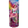 Barbie Dreamtopia Princess Doll (Dark-Pink Hair) HGR15 -Toys Store barbie dreamtopia princess doll dark pink hair hgr15 392210