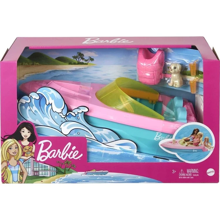 Barbie Speed Boat GRG29 3 Barbie Speed Boat GRG29