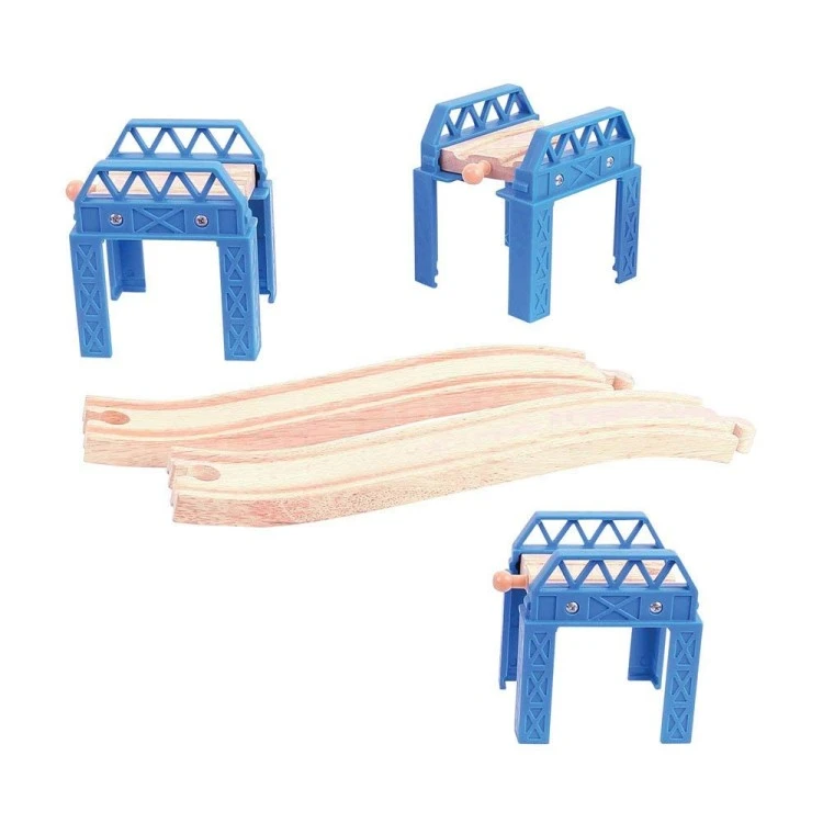 Bigjigs Rail - Construction Support Set BJT056 4 Bigjigs Rail - Construction Support Set BJT056 - Image 2