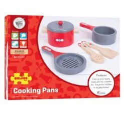 Bigjigs Cooking Pans BJ616