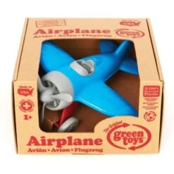 Bigjigs Green Toys Airplane - Blue GTAIRB1027