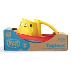 Bigjigs Green Toys Tugboat Yellow GTTUG01RY