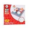 Bigjigs Muffin Tray BJ465 -Toys Store bigjigs muffin tray bj465 404098