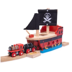 Bigjigs Rail Pirate Gallleon BJT258