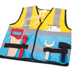 Toys Store -Toys Store bigjigs toys builder dress up 34067 without helmet 404434