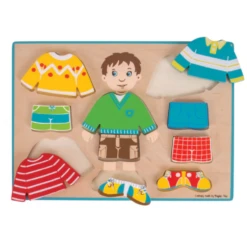Bigjigs Toys Dressing Boy Puzzle BB056