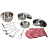 Bigjigs Toys Stainless Steel Kitchenware Set BJ606 -Toys Store bigjigs toys stainless steel kitchenware set bj606 404492