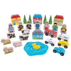 Bigjigs Rail - Trackside Expansion Pack BJT054
