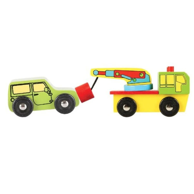 Bigjigs Vehicle Pack BJT060 4 Bigjigs Vehicle Pack BJT060 - Image 2