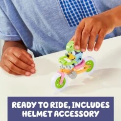 Bluey Figure & Vehicle - Bluey's Bike -Toys Store bluey figure vehicle bluey s bike 378528