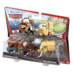 Disney Cars Race Team Mater And Sal Machiani