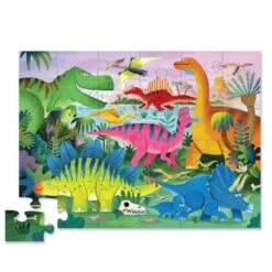 Crocodile Creek Dino Land 36 Piece Puzzle -Toys Store crocodile creek dino land 36 piece puzzle 468302