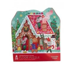Crocodile Creek Floor Puzzle 36 Piece Gingerbread House