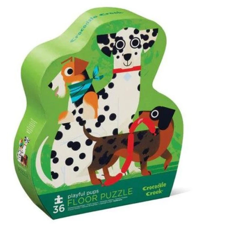 Crocodile Creek Playful Pups 36 Piece Puzzle 3 Crocodile Creek Playful Pups 36 Piece Puzzle