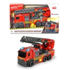 Dickie Toys - City Fire Ladder Truck