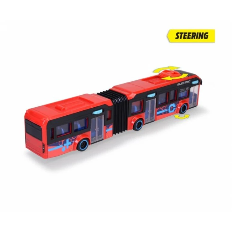 Dickie Toys Volvo City Tram With Steerable Wheels 5 Dickie Toys Volvo City Tram With Steerable Wheels - Image 3