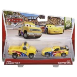 Disney Cars - John Lassetire & Jeff Gorvette RARE 2013