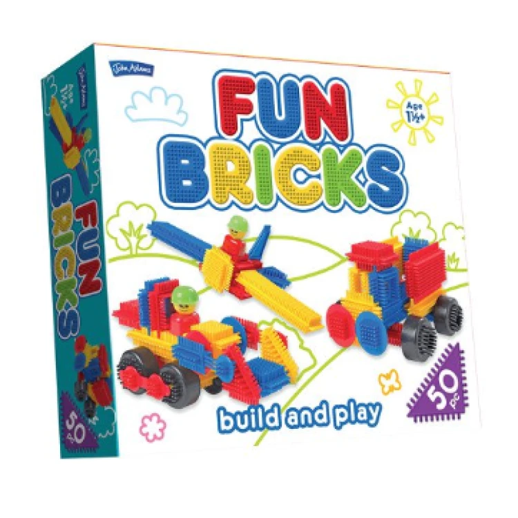 Fun Bricks Build And Play 50pc 3 Fun Bricks Build And Play 50pc