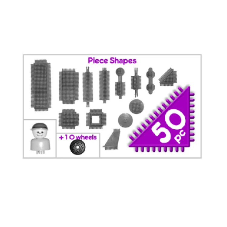 Fun Bricks Build And Play 50pc 6 Fun Bricks Build And Play 50pc - Image 4