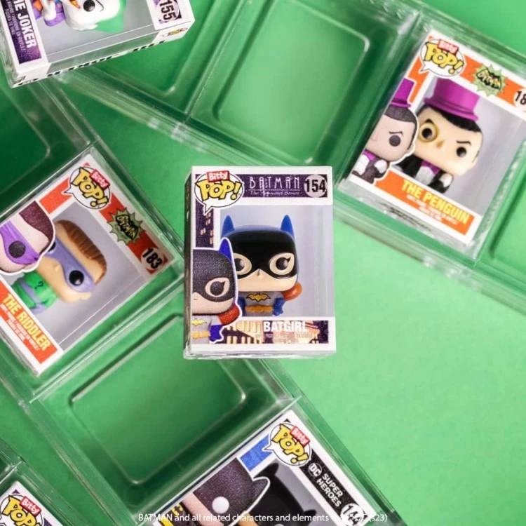 Funko Bitty Pop! DC 4 Pack - The Joker, Batgirl, Batman, Mystery Bitty 9 Funko Bitty Pop! DC 4 Pack - The Joker, Batgirl, Batman, Mystery Bitty - Image 7