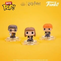 Funko Bitty Pop! Harry Potter 4 Pack - Hermione Granger, Rubeus Hagrid, Ron Weasley, Mystery Bitty -Toys Store funko bitty pop harry potter 4 pack hermione granger rubeus hagrid ron weasley mystery bitty 490396