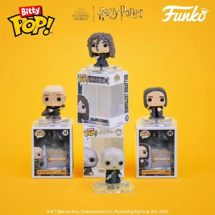 Funko Bitty Pop! Harry Potter 4 Pack - Lord Voldemort, Draco Malfoy, Bellatrix Lestrange, Mystery Bitty 7 Funko Bitty Pop! Harry Potter 4 Pack - Lord Voldemort, Draco Malfoy, Bellatrix Lestrange, Mystery Bitty - Image 5