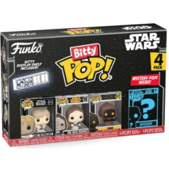 Funko Bitty Pop! Star Wars 4 Pack - Luke Skywalker, Obi-Wan Kenobi, Jawa, Mystery Bitty