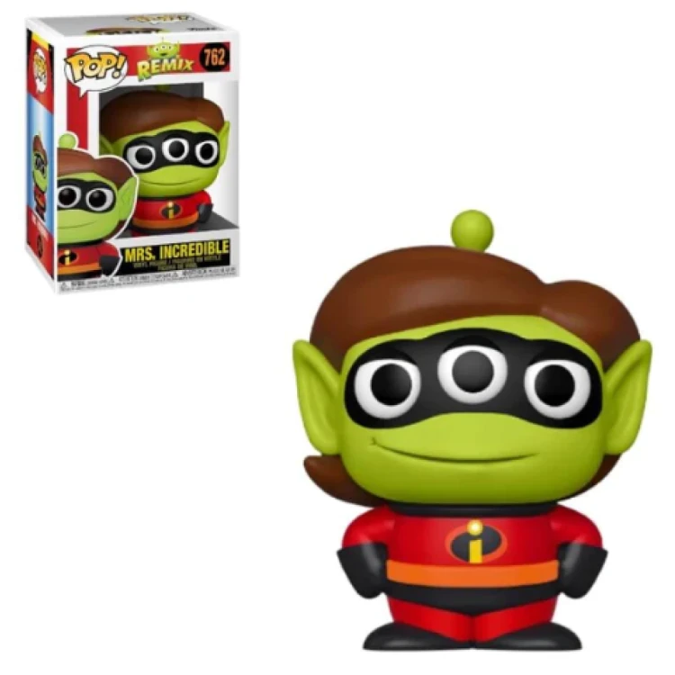 Funko Pop! Disney Alien Remix 762 Mrs. Incredible 3 Funko Pop! Disney Alien Remix 762 Mrs. Incredible
