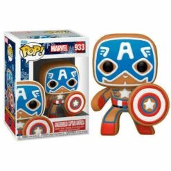 Funko Pop! Marvel 933 Gingerbread Captain America