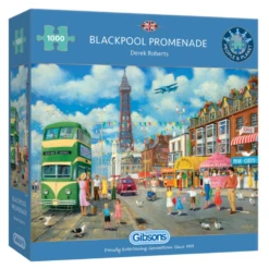 Gibsons Blackpool Promendade 1000 Piece Puzzle G6351