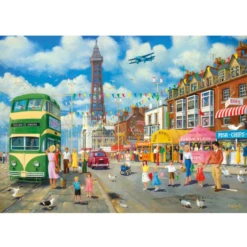 Gibsons Blackpool Promendade 1000 Piece Puzzle G6351 5 Gibsons Blackpool Promendade 1000 Piece Puzzle G6351 -Toys Store gibsons blackpool promendade 1000 piece puzzle g6351 466656
