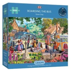 Gibsons Boarding The Bus 1000 Piece Puzzle G6353