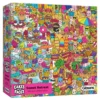 Gibsons Cakes With Faces Sweet Retreat 1000 Pieces Puzzle G6621 -Toys Store gibsons cakes with faces sweet retreat 1000 pieces puzzle g6621 466658