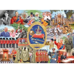 Gibsons Coronation Of A King King Charles III 1000 Piece Puzzle G7133 5 Gibsons Coronation Of A King King Charles III 1000 Piece Puzzle G7133 -Toys Store gibsons coronation of a king king charles iii 1000 piece puzzle g7133 466660