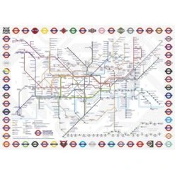 Gibsons London Underground 1000 Piece Puzzle G6296 5 Gibsons London Underground 1000 Piece Puzzle G6296 -Toys Store gibsons london underground 1000 piece puzzle 249761
