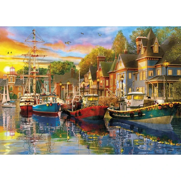 Gibsons Sails At Sunset Hats 2 X 500 Piece Puzzle G5054 5 Gibsons Sails At Sunset Hats 2 X 500 Piece Puzzle G5054 - Image 3