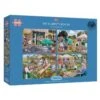 Gibsons The Florist's Round 4 X 500 Piece Jigsaws G5058 1 Gibsons The Florist's Round 4 X 500 Piece Jigsaws G5058 -Toys Store gibsons the florist s round 4 x 500 piece jigsaws g5058 207532