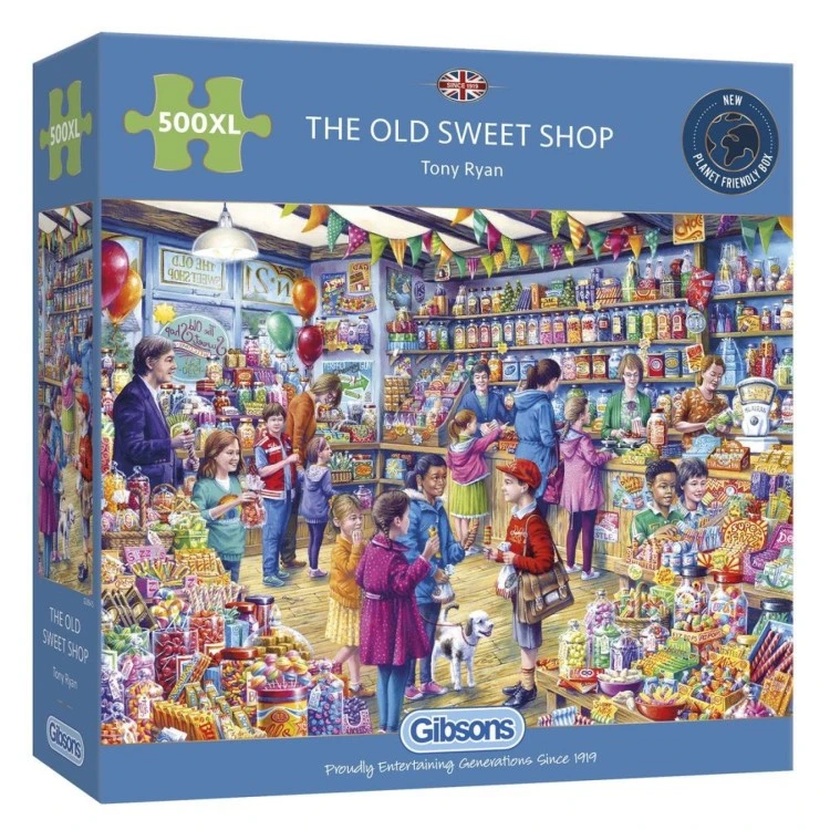 Gibsons The Old Sweet Shop 500XL Puzzle G3545 3 Gibsons The Old Sweet Shop 500XL Puzzle G3545