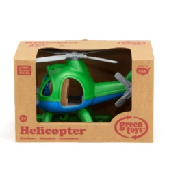 Bigjigs Green Toys Helicopter (Green Top)