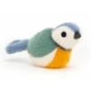 Jellycat Birdling Blue Tit BIR6BT -Toys Store jellycat birdling blue tit bir6bt 195371