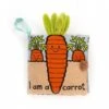 Jellycat Carrot Soft Book BK4C -Toys Store jellycat carrot soft book bk4c 191392