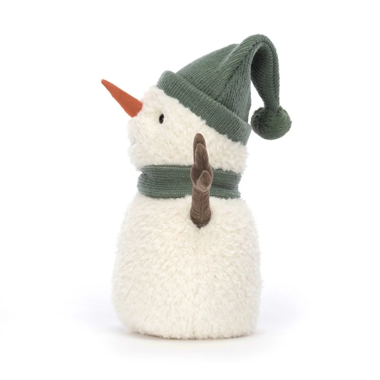 Jellycat Maddy Snowman Large (green) SWM2LM 4 Jellycat Maddy Snowman Large (green) SWM2LM - Image 2