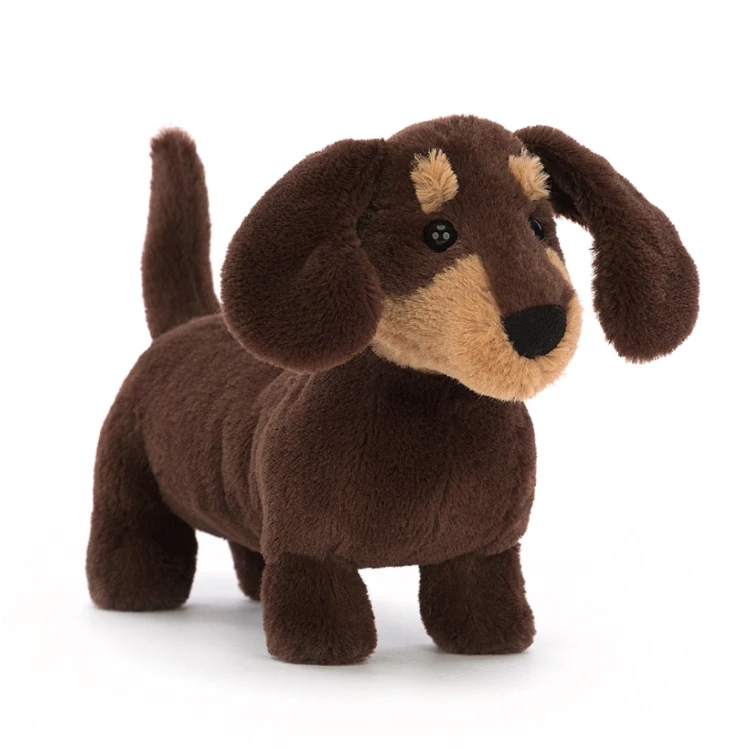 Jellycat Otto Sausage Dog Small OT6SDP 3 Jellycat Otto Sausage Dog Small OT6SDP