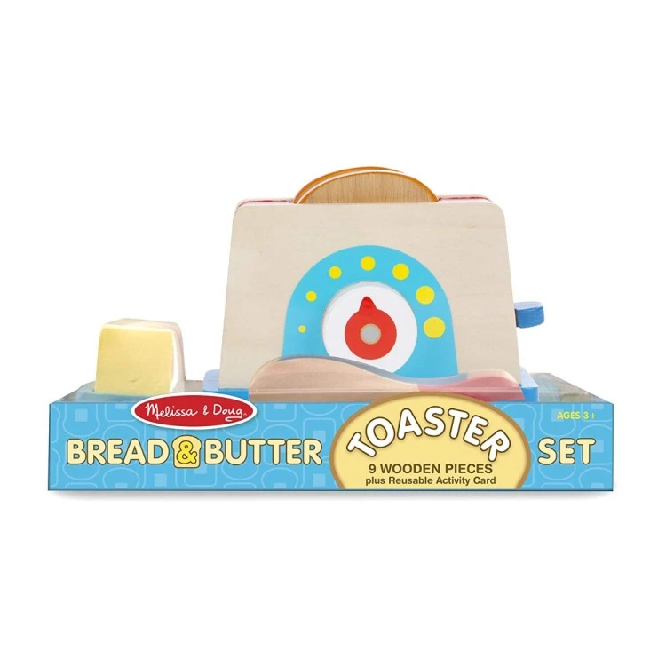 Melissa And Doug Bread & Butter Toaster Set 19344 6 Melissa And Doug Bread & Butter Toaster Set 19344 - Image 4