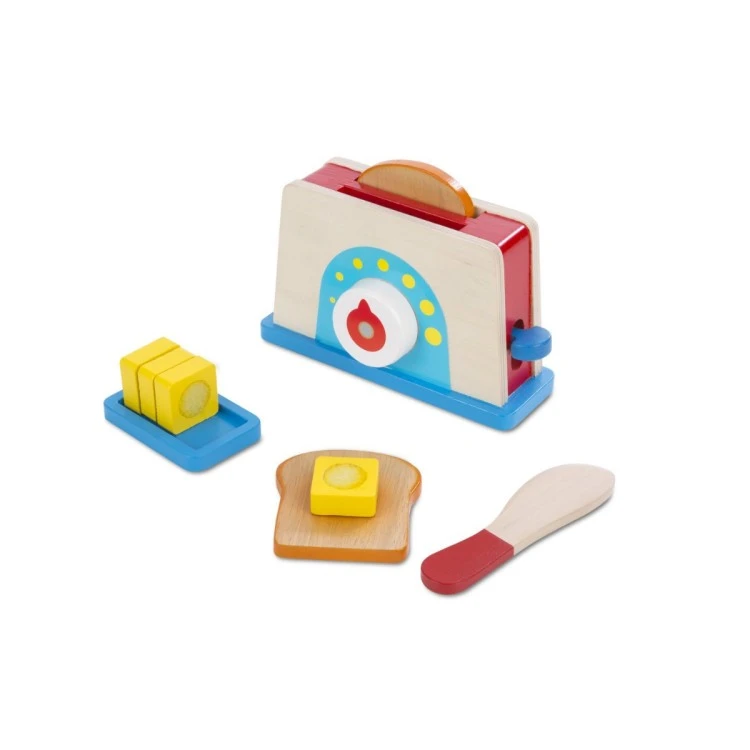 Melissa And Doug Bread & Butter Toaster Set 19344 3 Melissa And Doug Bread & Butter Toaster Set 19344
